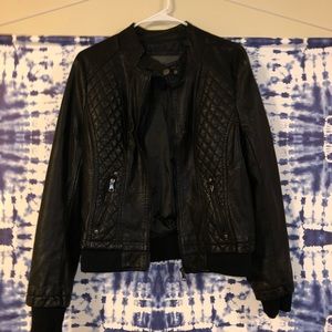 Vegan Leather Jacket